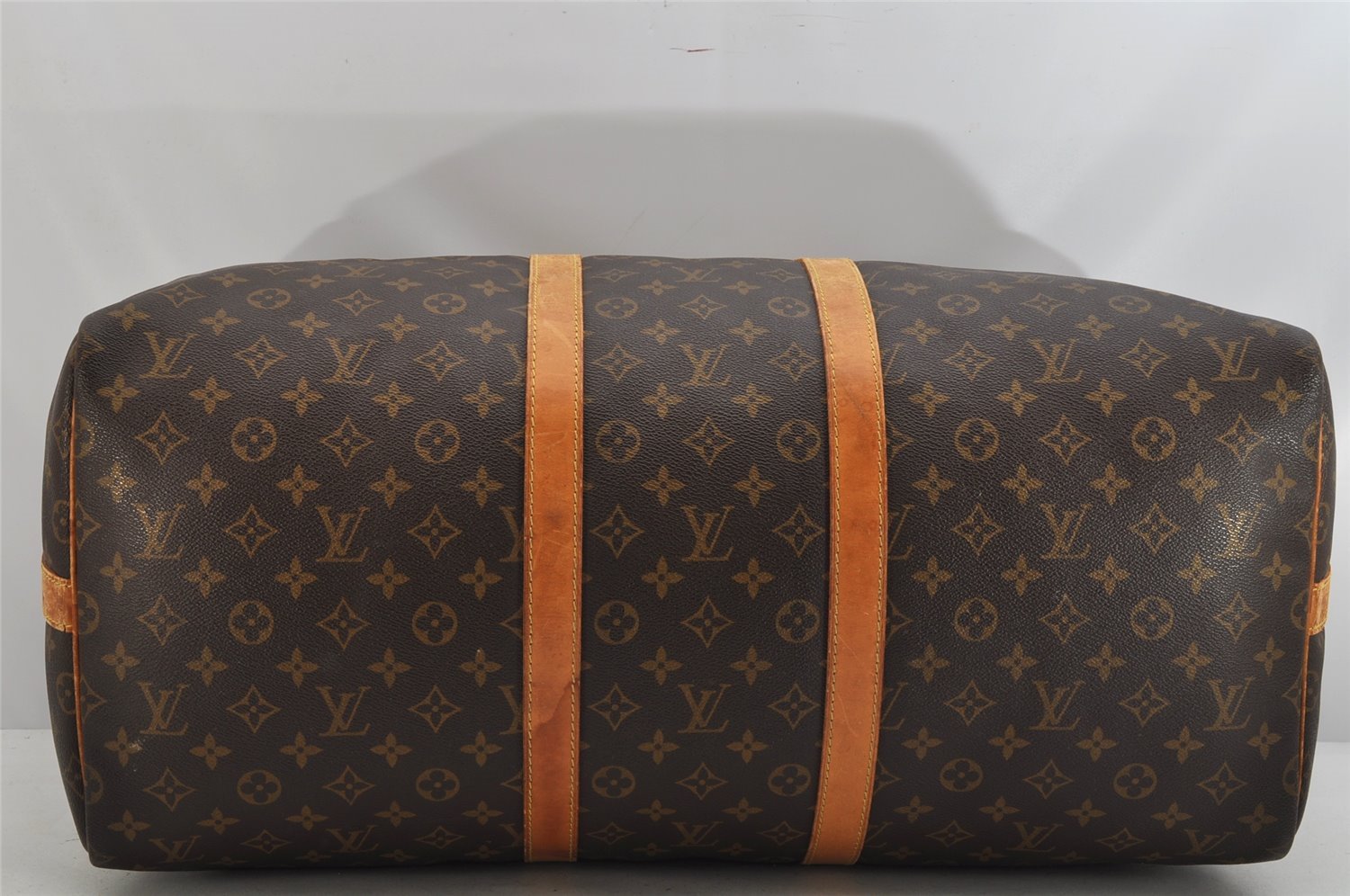 Authentic Louis Vuitton Monogram Keepall Bandouliere 55 M41414 Boston Bag 2621K