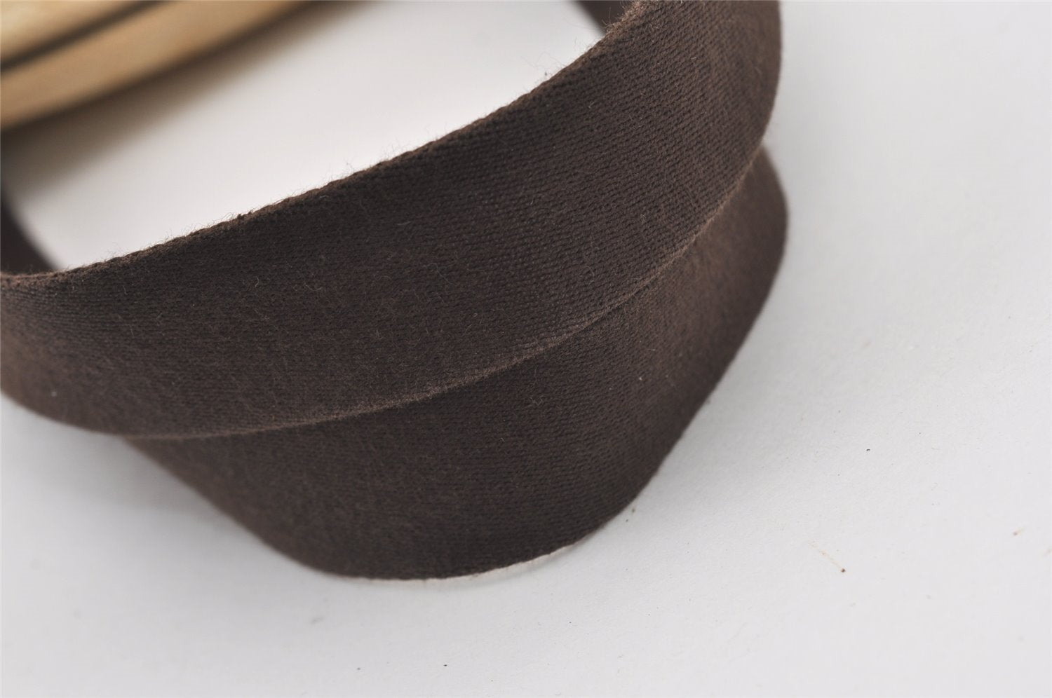 Authentic Louis Vuitton Antigua Cabas MM Tote Bag White Brown M40036 LV 2622J