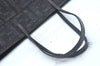 Authentic FENDI Zucca Leather Canvas Shoulder Tote Bag Black Junk 2623I