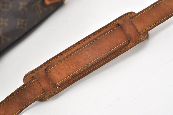 Authentic Louis Vuitton Monogram Saumur 35 Shoulder Cross Bag M42254 LV 2623J