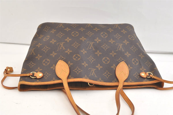 Authentic Louis Vuitton Monogram Neverfull PM Shoulder Tote Bag M40155 LV 2623K