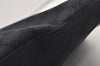 Authentic GUCCI Vintage Shoulder Bag Purse GG Canvas Leather 0014231 Black 2624J