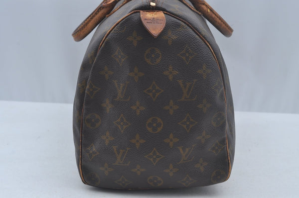 Authentic Louis Vuitton Monogram Speedy 35 Hand Boston Bag Old Model LV 2624K