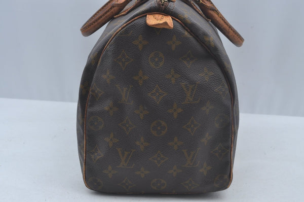 Authentic Louis Vuitton Monogram Speedy 35 Hand Boston Bag Old Model LV 2624K