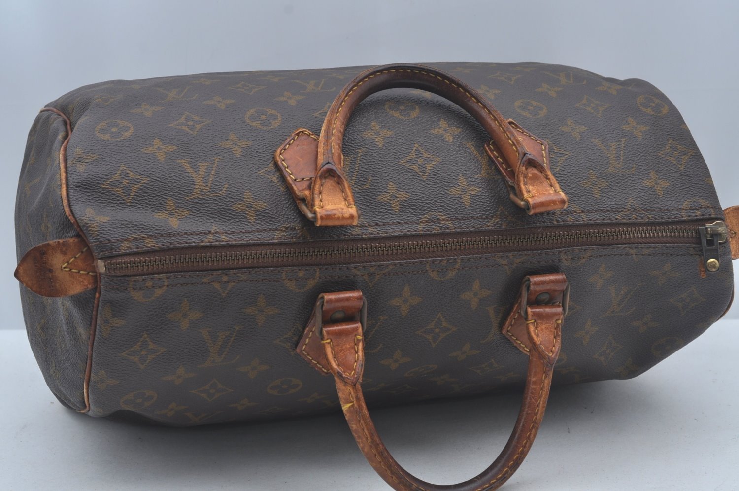 Authentic Louis Vuitton Monogram Speedy 35 Hand Boston Bag Old Model LV 2624K