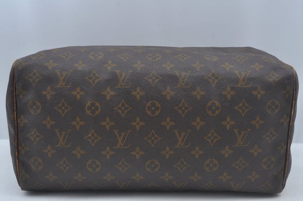 Authentic Louis Vuitton Monogram Speedy 35 Hand Boston Bag Old Model LV 2624K