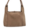 Authentic GUCCI Shoulder Hand Bag Purse Suede Leather 101333 Beige 2625J