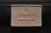 Authentic GUCCI Shoulder Hand Bag Purse Suede Leather 101333 Beige 2625J