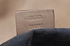 Authentic GUCCI Shoulder Hand Bag Purse Suede Leather 101333 Beige 2625J