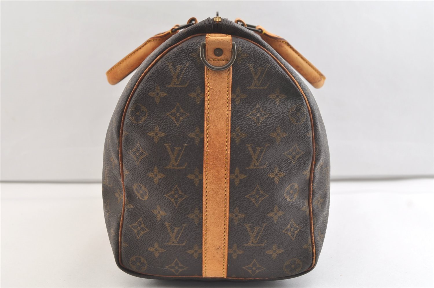 Authentic Louis Vuitton Monogram Keepall Bandouliere 45 M41418 Boston Bag 2625K