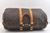 Authentic Louis Vuitton Monogram Keepall Bandouliere 45 M41418 Boston Bag 2625K