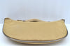 Authentic GUCCI Vintage Sherry Line Shoulder Hand Bag Canvas Leather Gold 2626H