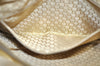 Authentic GUCCI Vintage Sherry Line Shoulder Hand Bag Canvas Leather Gold 2626H