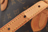 Authentic Louis Vuitton Monogram Bucket PM Shoulder Tote Bag M42238 Junk 2626K