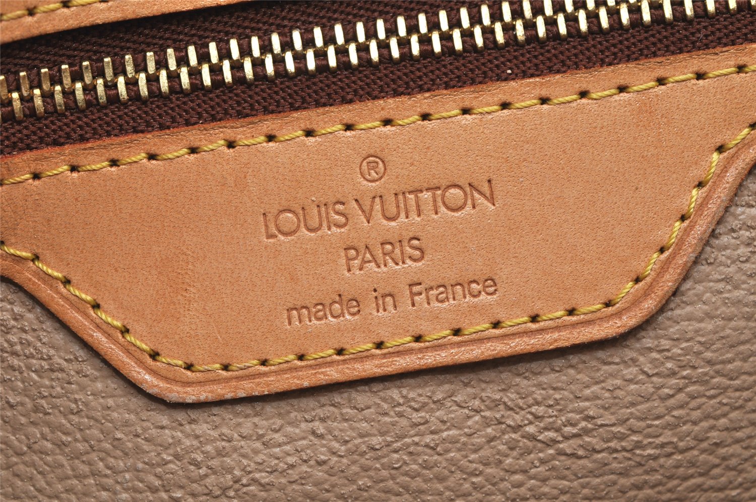 Authentic Louis Vuitton Monogram Bucket PM Shoulder Tote Bag M42238 Junk 2626K