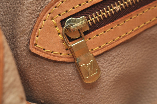 Authentic Louis Vuitton Monogram Bucket PM Shoulder Tote Bag M42238 Junk 2626K