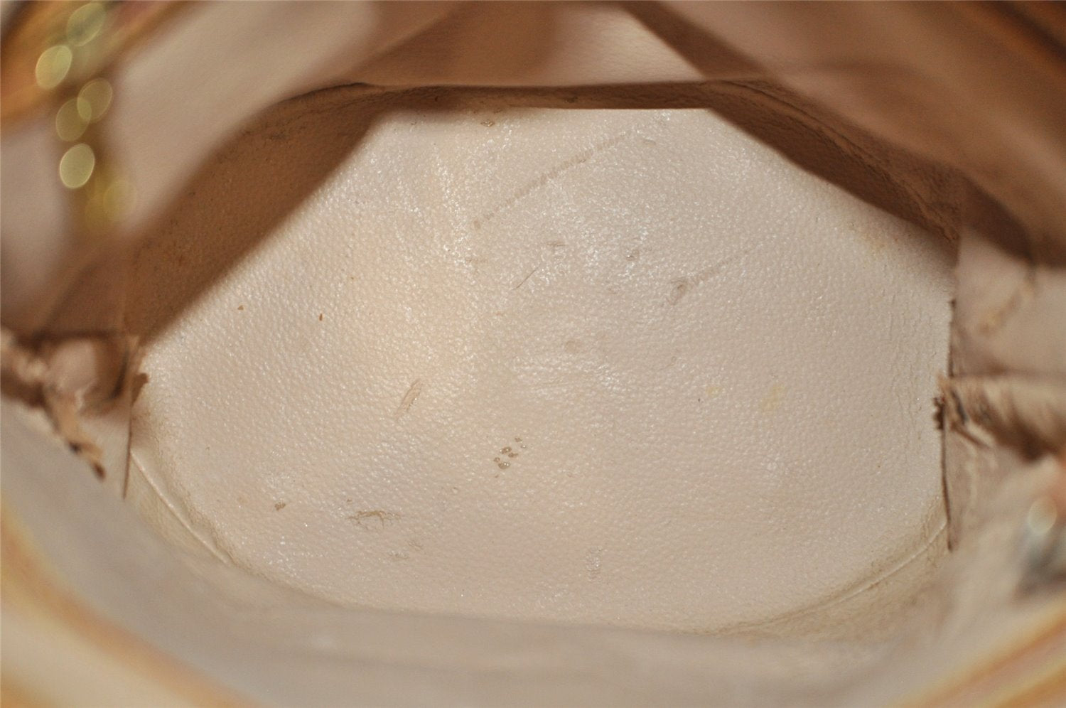 Authentic Louis Vuitton Monogram Bucket PM Shoulder Tote Bag M42238 Junk 2626K