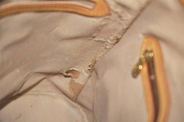 Authentic Louis Vuitton Monogram Bucket PM Shoulder Tote Bag M42238 Junk 2626K