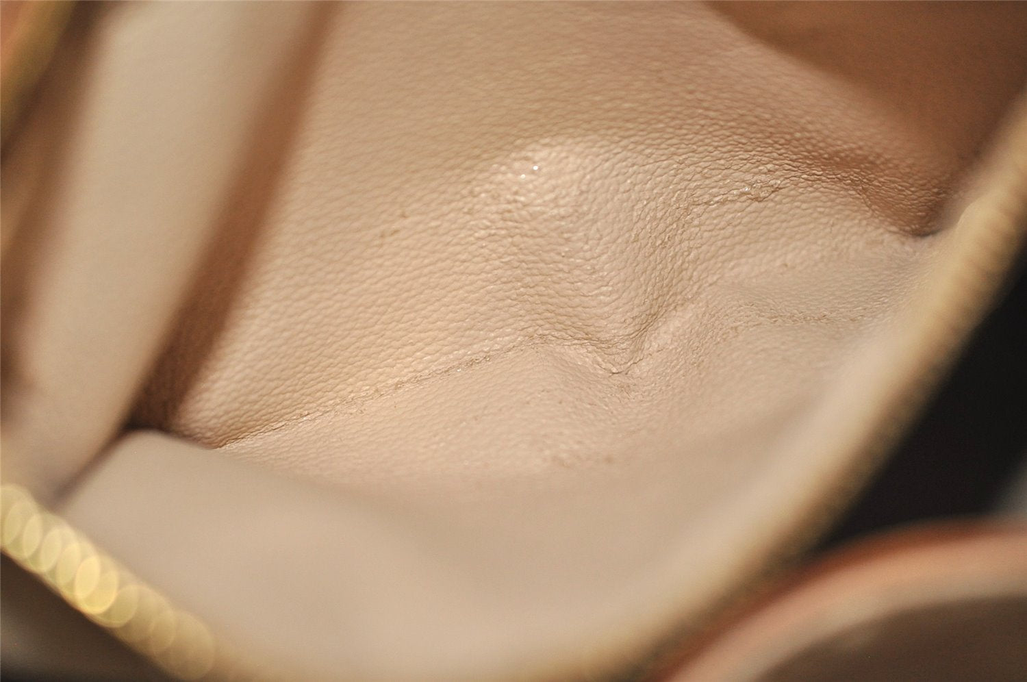 Authentic Louis Vuitton Monogram Bucket PM Shoulder Tote Bag M42238 Junk 2626K