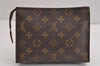 Authentic Louis Vuitton Monogram Poche Toilette 19 M47544 Cosmetics Pouch 2627J