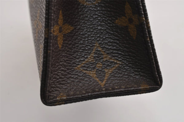 Authentic Louis Vuitton Monogram Poche Toilette 19 M47544 Cosmetics Pouch 2627J