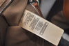 Authentic BURBERRY Vintage Leather Canvas Check Shoulder Tote Bag Brown 2628K