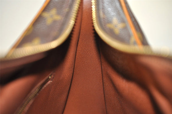 Authentic Louis Vuitton Monogram Boulogne 30 Shoulder Cross Bag M52165 LV 2629I