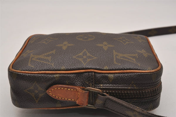 Auth Louis Vuitton Monogram Mini Poche Danube Shoulder Cross Bag M45268 LV 2629J