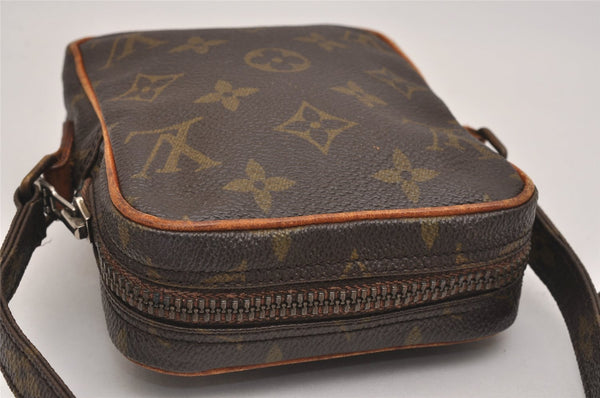 Auth Louis Vuitton Monogram Mini Poche Danube Shoulder Cross Bag M45268 LV 2629J