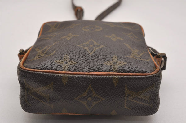 Auth Louis Vuitton Monogram Mini Poche Danube Shoulder Cross Bag M45268 LV 2629J