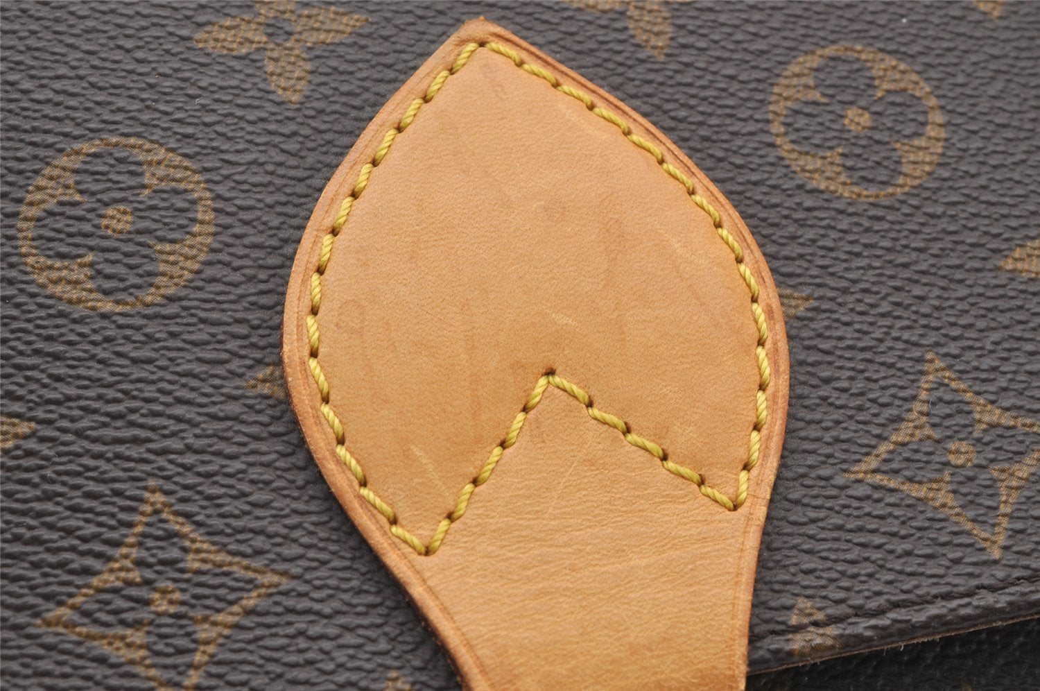 Authentic Louis Vuitton Monogram Cartouchiere GM M51252 Shoulder Cross Bag 2630J