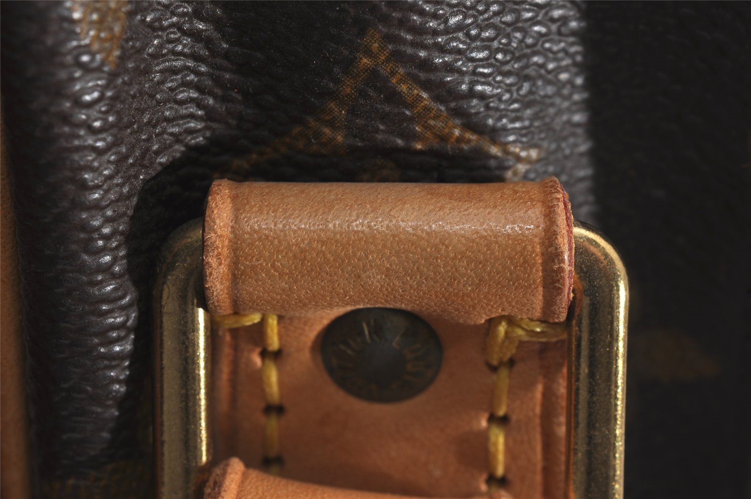 Authentic Louis Vuitton Monogram Cartouchiere GM M51252 Shoulder Cross Bag 2630J