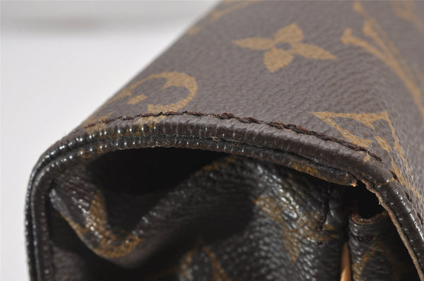 Authentic Louis Vuitton Monogram Cartouchiere GM M51252 Shoulder Cross Bag 2630J