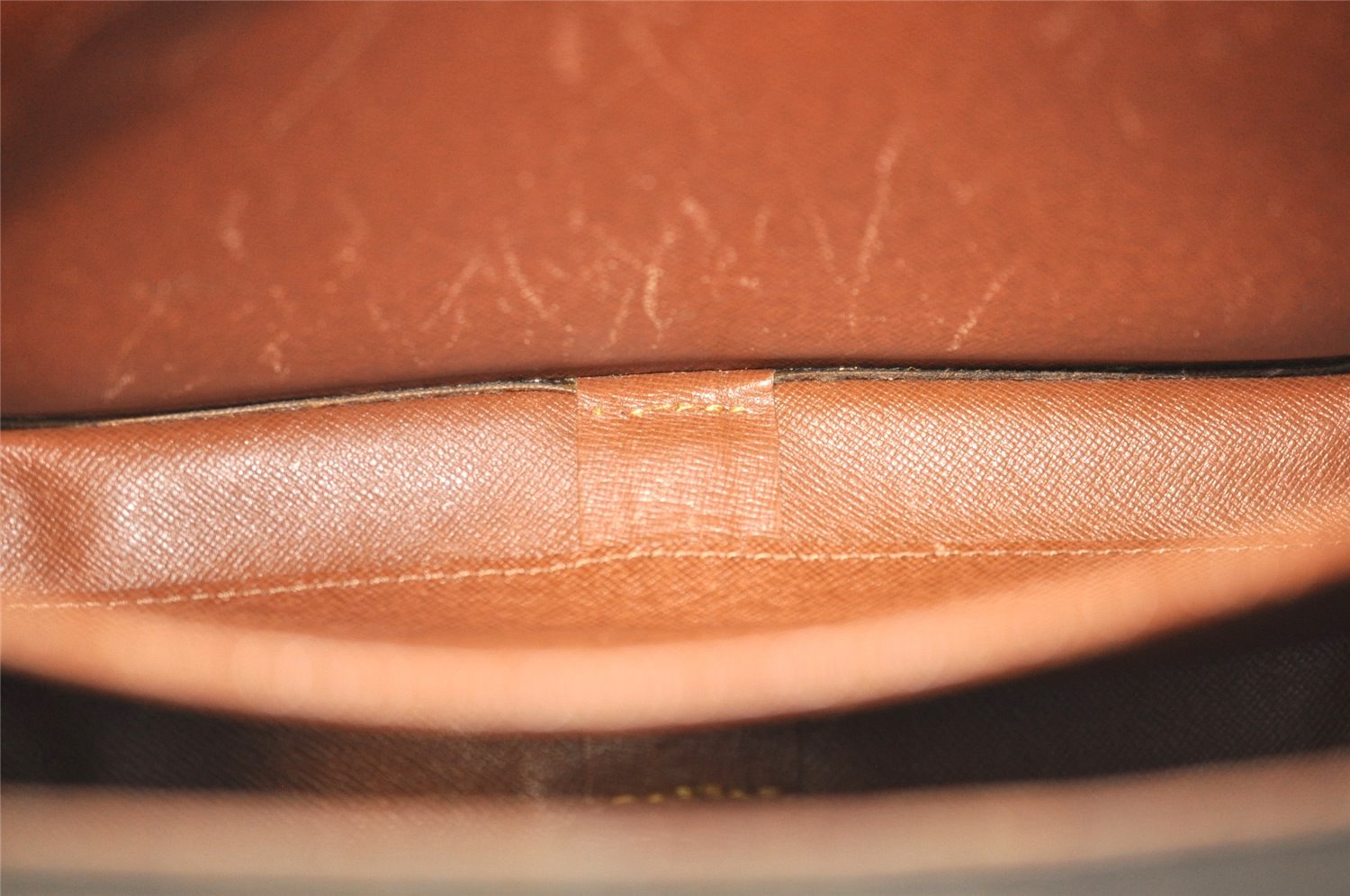 Authentic Louis Vuitton Monogram Cartouchiere GM M51252 Shoulder Cross Bag 2630J