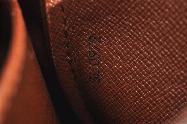 Authentic Louis Vuitton Monogram Cartouchiere GM M51252 Shoulder Cross Bag 2630J