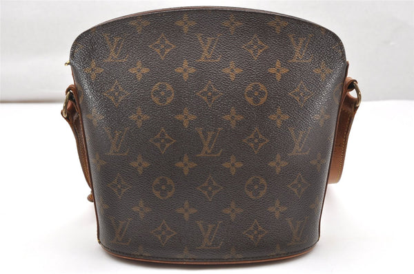 Authentic Louis Vuitton Monogram Drouot Shoulder Cross Body Bag M51290 LV 2630K