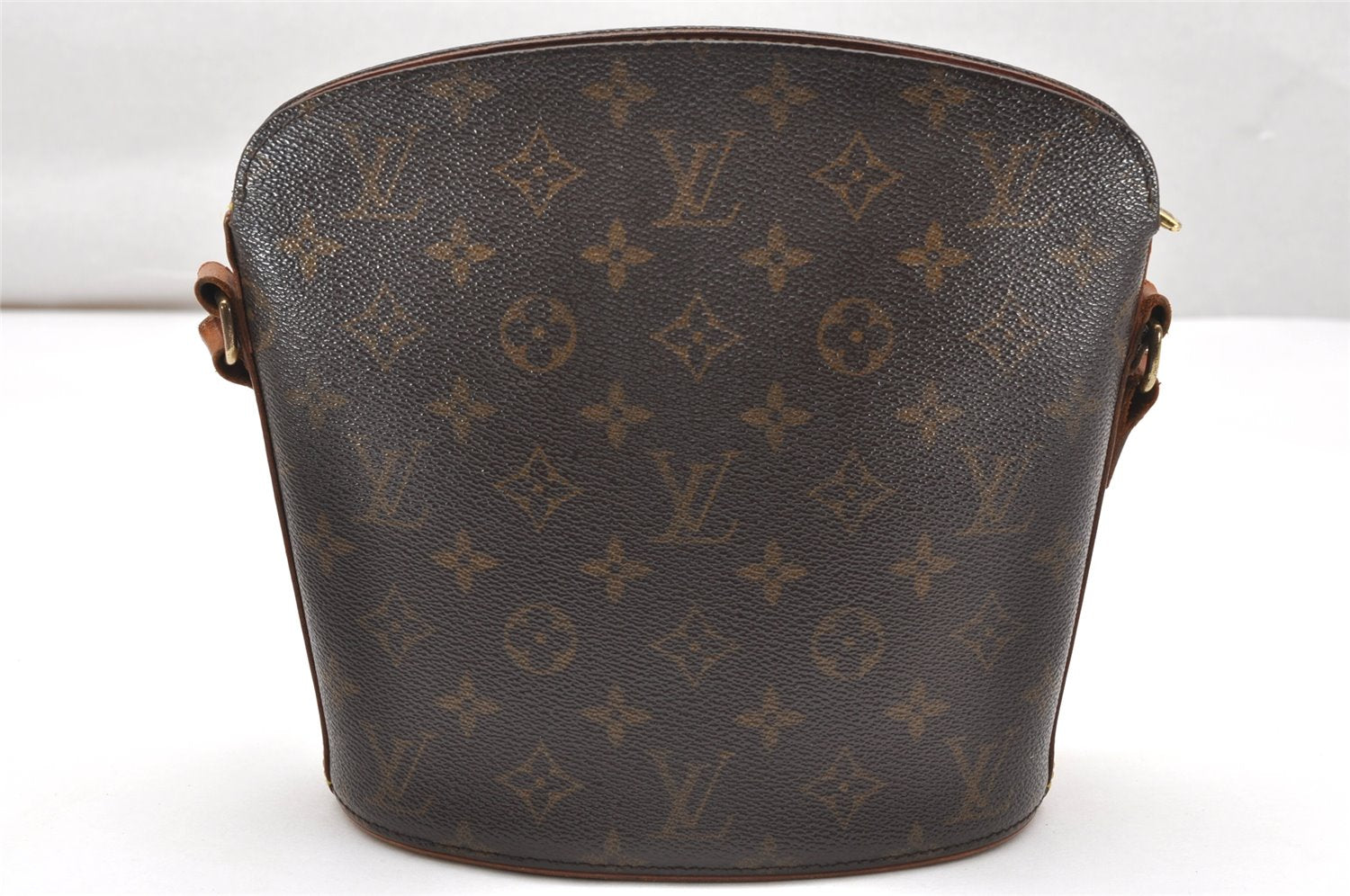 Authentic Louis Vuitton Monogram Drouot Shoulder Cross Body Bag M51290 LV 2630K