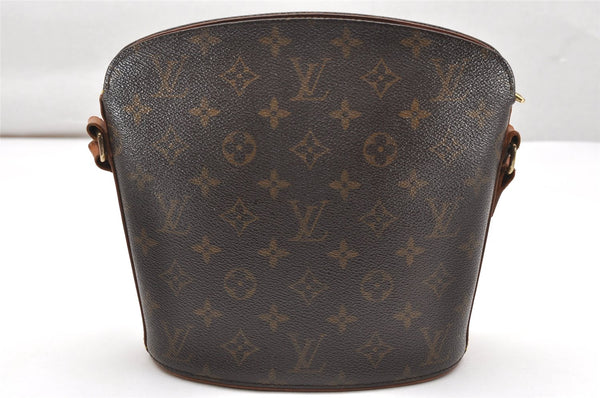 Authentic Louis Vuitton Monogram Drouot Shoulder Cross Body Bag M51290 LV 2630K
