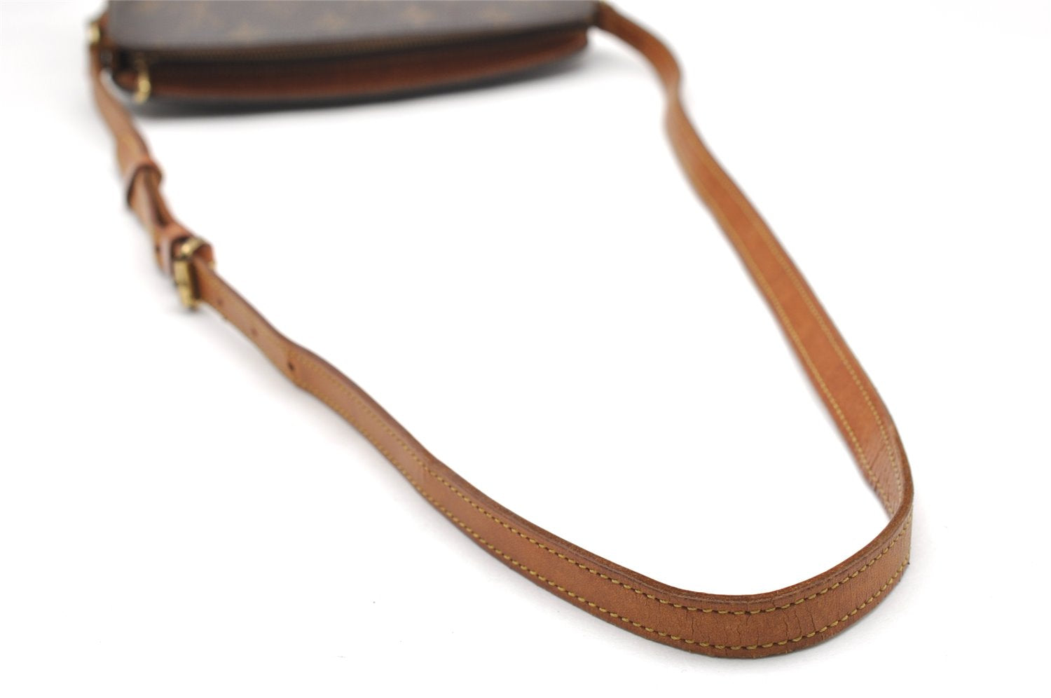 Authentic Louis Vuitton Monogram Drouot Shoulder Cross Body Bag M51290 LV 2630K