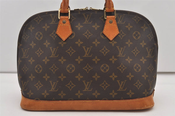 Authentic Louis Vuitton Monogram Alma Hand Bag Purse M51130 LV 2631J