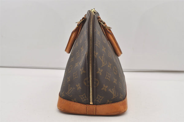 Authentic Louis Vuitton Monogram Alma Hand Bag Purse M51130 LV 2631J