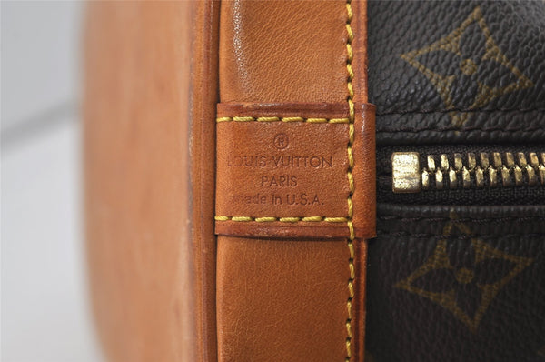 Authentic Louis Vuitton Monogram Alma Hand Bag Purse M51130 LV 2631J