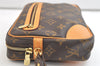 Authentic Louis Vuitton Monogram Marly Dragonne GM M51825 Clutch Hand Bag 2631K