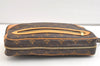 Authentic Louis Vuitton Monogram Marly Dragonne GM M51825 Clutch Hand Bag 2631K