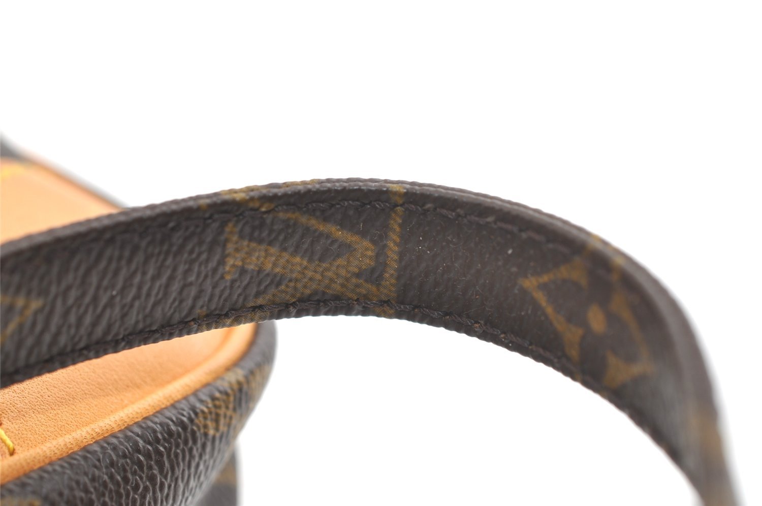 Authentic Louis Vuitton Monogram Marly Dragonne GM M51825 Clutch Hand Bag 2631K