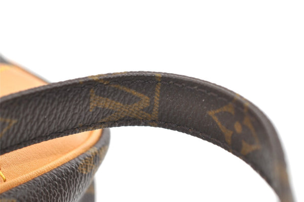 Authentic Louis Vuitton Monogram Marly Dragonne GM M51825 Clutch Hand Bag 2631K