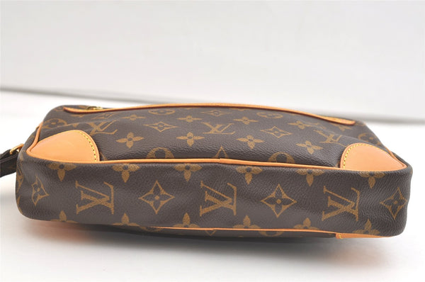 Authentic Louis Vuitton Monogram Marly Dragonne GM M51825 Clutch Hand Bag 2631K