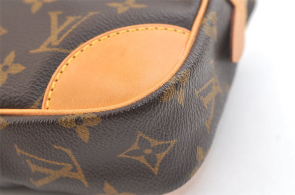 Authentic Louis Vuitton Monogram Marly Dragonne GM M51825 Clutch Hand Bag 2631K