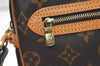 Authentic Louis Vuitton Monogram Marly Dragonne GM M51825 Clutch Hand Bag 2631K
