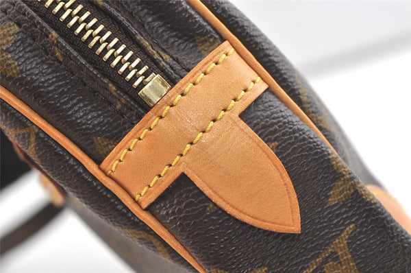 Authentic Louis Vuitton Monogram Marly Dragonne GM M51825 Clutch Hand Bag 2631K